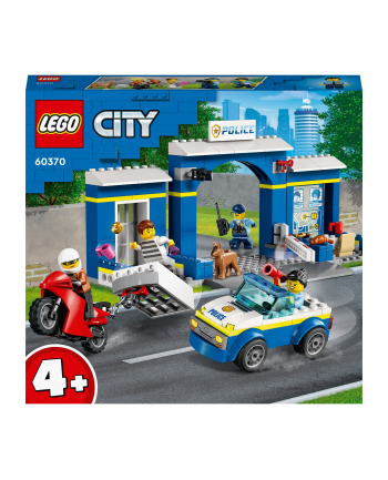 LEGO CITY 4+ Posterunek policji pościg 60370