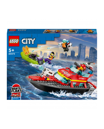 LEGO CITY 5+ Łódź strażacka 60373