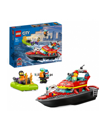 LEGO CITY 5+ Łódź strażacka 60373