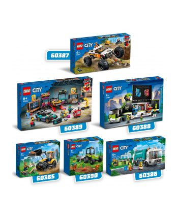 LEGO CITY 6+ Przygody samoch.teren.z napęd.60387
