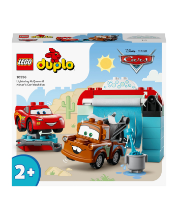 LEGO DISNEY 2+ ZygzakMcQueen i Złomek myjnia 10996