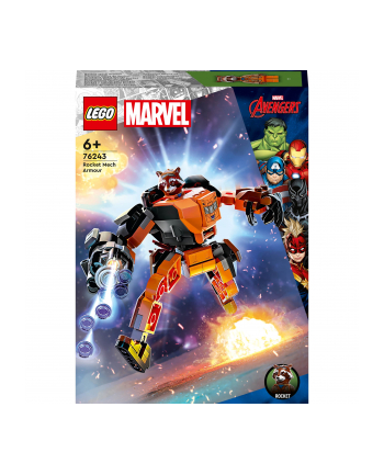 LEGO MARVEL 6+ Mechaniczna zbroja Rocketa 76243