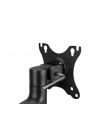 NEOMOUNTS BY NEWSTAR Screen Desk Mount 17-27inch clamp+grommet 2 screens Black - nr 10