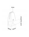 NEOMOUNTS BY NEWSTAR desk clamp set 8-25mm Black - nr 19