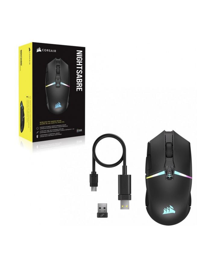 corsair Mysz Nightsabre Wireless RGB główny