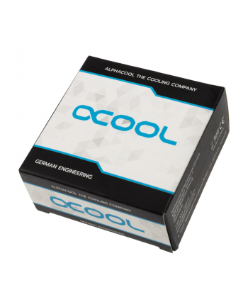 Alphacool icicle L connector czerwonyatable G1/4 AG to G1/4 IG - Kolor: BIAŁY, connection (Kolor: BIAŁY, for soft hoses (PVC, silicone, neoprene))