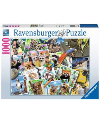 ravensburger RAV puzzle 1000 Zwierzęta świata 17322