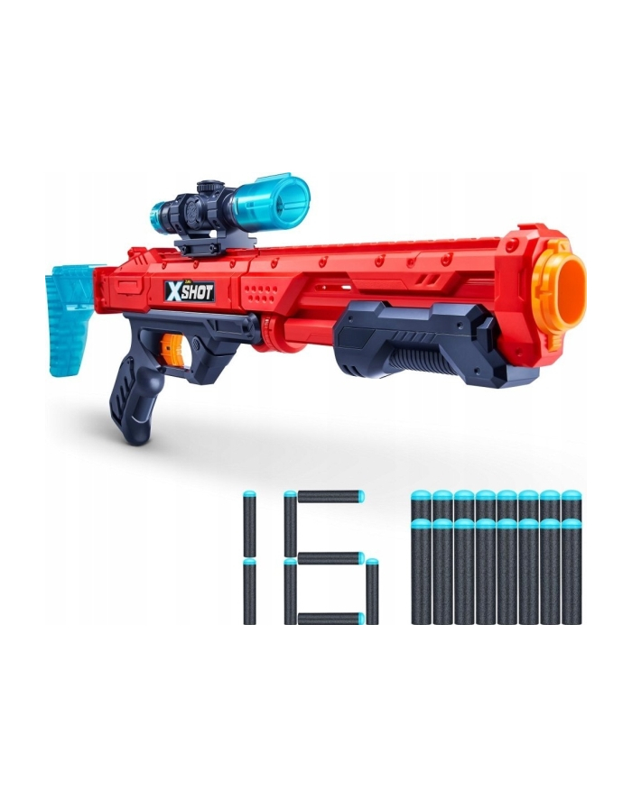 ZURU X-SHOT Hawk Eye 16strz wyrzutnia 36435 22041 główny