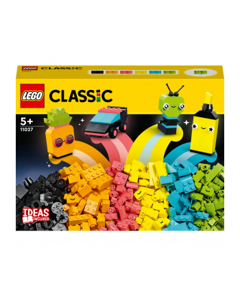 LEGO CLASSIC 5+ Kreat.zabawa neonow.koloram 11027
