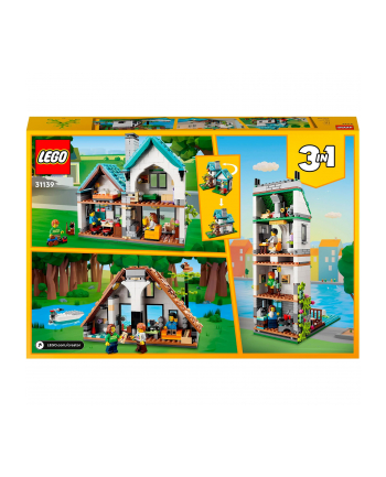 LEGO CREATOR 3w1 8+ Przytulny dom 31139