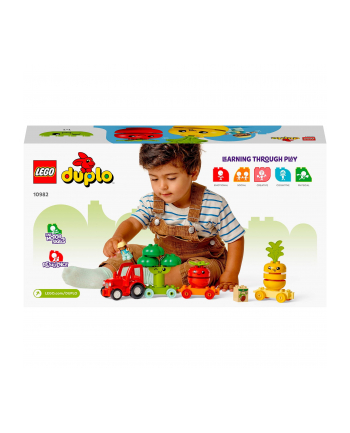 LEGO DUPLO 1,5+ Traktor z warzywami i owoc..10982