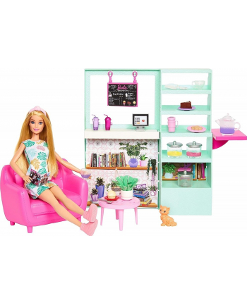 mattel Barbie lalka zestaw Relaks w kafejce HKT94 /3