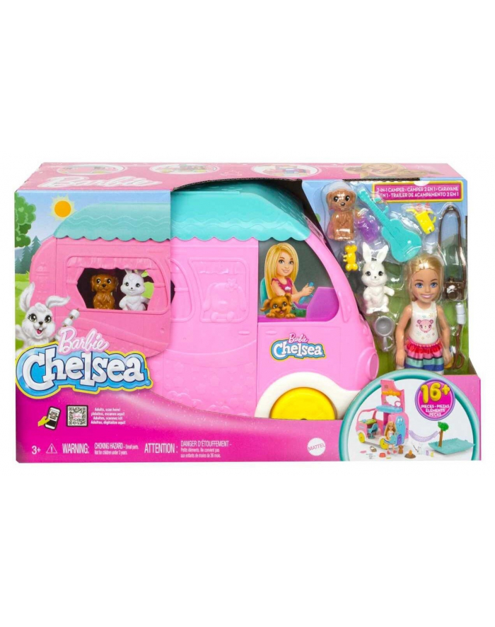 mattel Barbie kamper Chelsea zestaw 2w1 HNH90 /2 główny