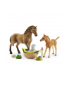 schleich SLH zestaw piel.Quarter Horse+źrebię 42432 50847 - nr 6