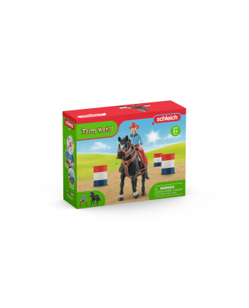 schleich SLH kowbojka i wyścig wokół beczek 42576 73734 nr 1