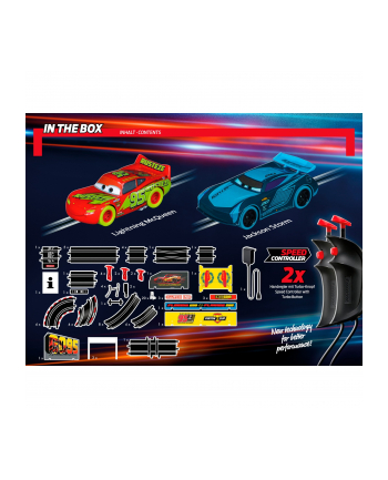 CARRERA GO!!! Disney Cars GlowRacers 6,2m 20062559