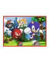 trefl PUZZLE 4w1 Przygody Sonica/SEGA SonicTheH..34625 - nr 2