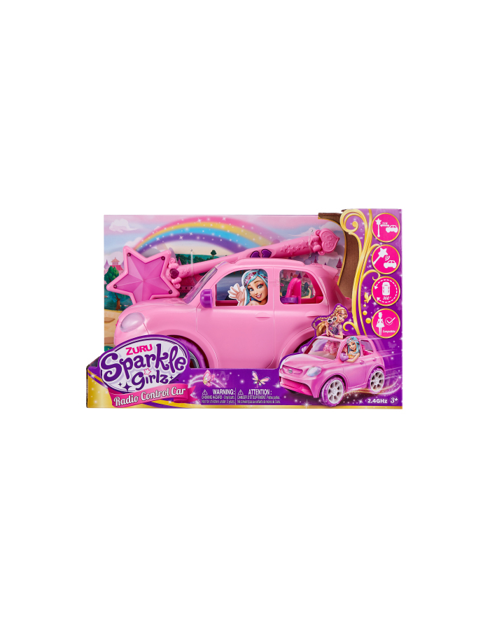 ZURU Sparkle Girlz auto+magiczna różdżka 30204 główny