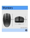 hewlett-packard MYSZ optyczna z akumulatorem HP 710 Silent Bluetooth bezprzewodowa 6E6F2AA Czarna - nr 11