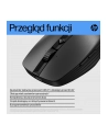 hewlett-packard MYSZ optyczna z akumulatorem HP 710 Silent Bluetooth bezprzewodowa 6E6F2AA Czarna - nr 39