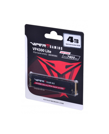 patriot memory SSD Patriot Viper VP4300L M2 PCI-Ex4 NVMe 4TB