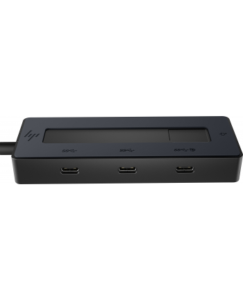 hewlett-packard Hub HP USB-C 4K 6G842AA 4 porty USB-C Czarny