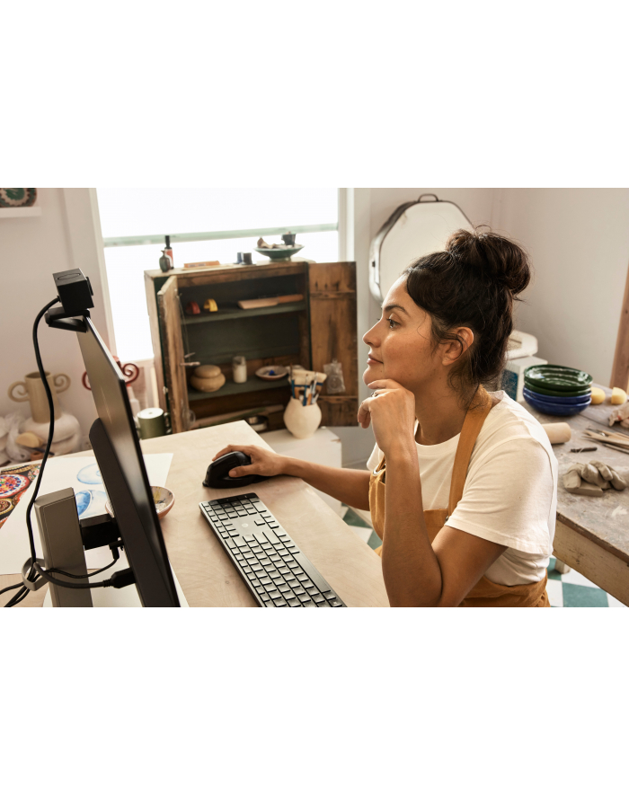 hewlett-packard MYSZ optyczna HP 920 Ergo Vertical, bezprzewodowa 6H1A4AA Czarna główny