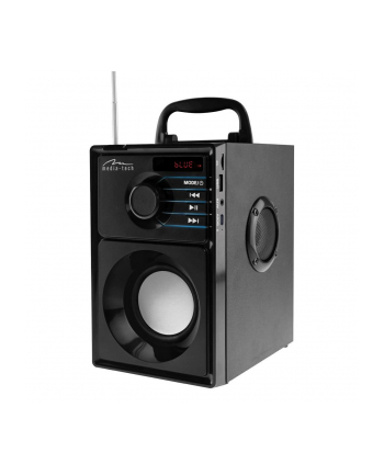 media tech MEDIA-TECH GŁOŚNIK BLUETOOTH BOOMBOX SILVER 15W RMS MT3179