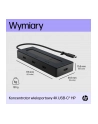 hewlett-packard Hub HP USB-C 4K 6G842AA 4 porty USB-C Czarny - nr 7