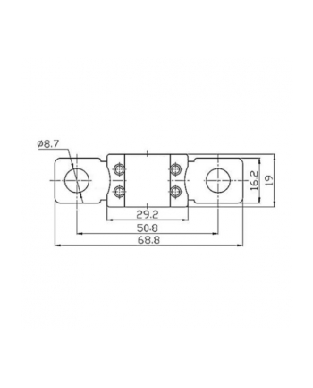 Victron Energy Bezpiecznik Mega 200A/58V (CIP137200010)