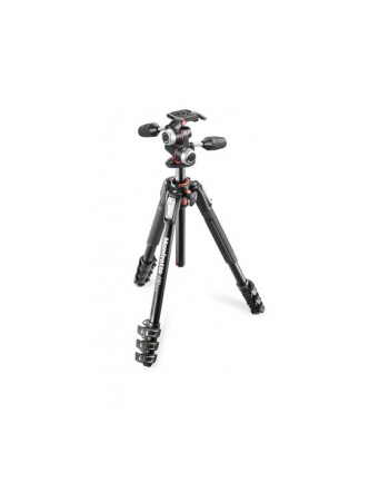 Manfrotto MK190XPRO4-3W z głowicą (MK190XPRO4-3W)