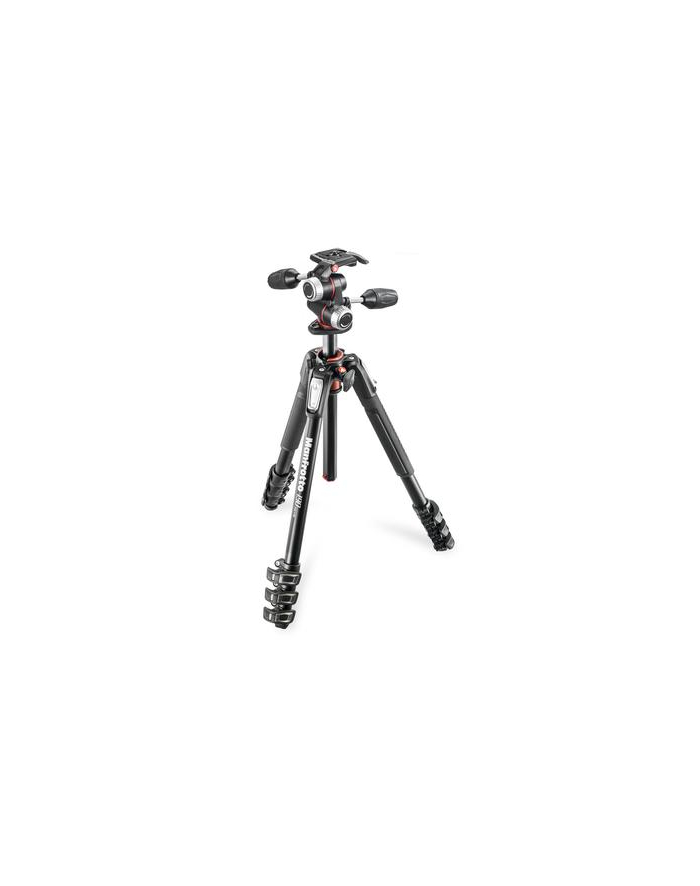 Manfrotto MK190XPRO4-3W z głowicą (MK190XPRO4-3W) główny