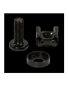 Logilink Cage Nuts Mounting Kit M6 Metal Black 50Pcs (AC116) - nr 17