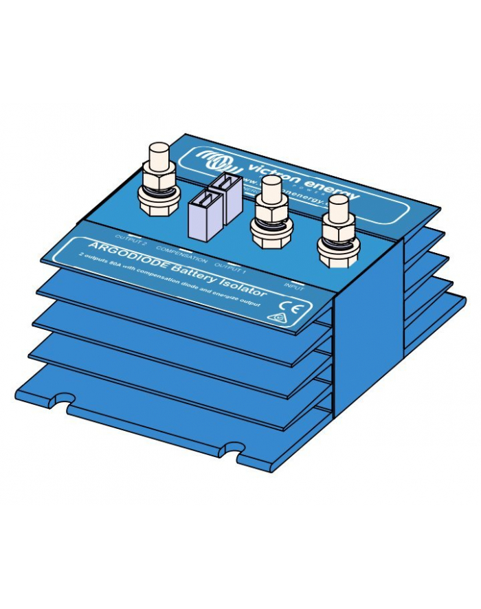 Victron Energy Izolator baterii, diodowy Argodiode 80-2AC główny