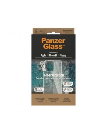 Panzerglass 3-In-1 Privacy Protection Pack Iphone 14
