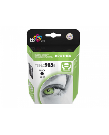 Tusz do Brother LC 985 Black         TBB-LC985B