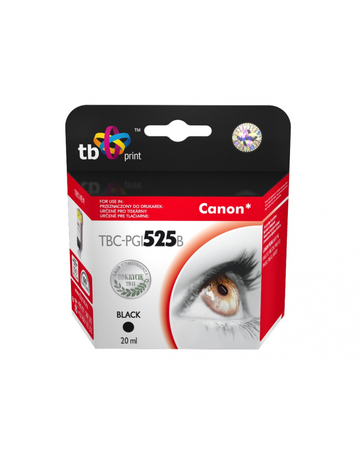 Tusz do Canon PIXMA iP 4850Pigm blk TBC-PGI525B główny