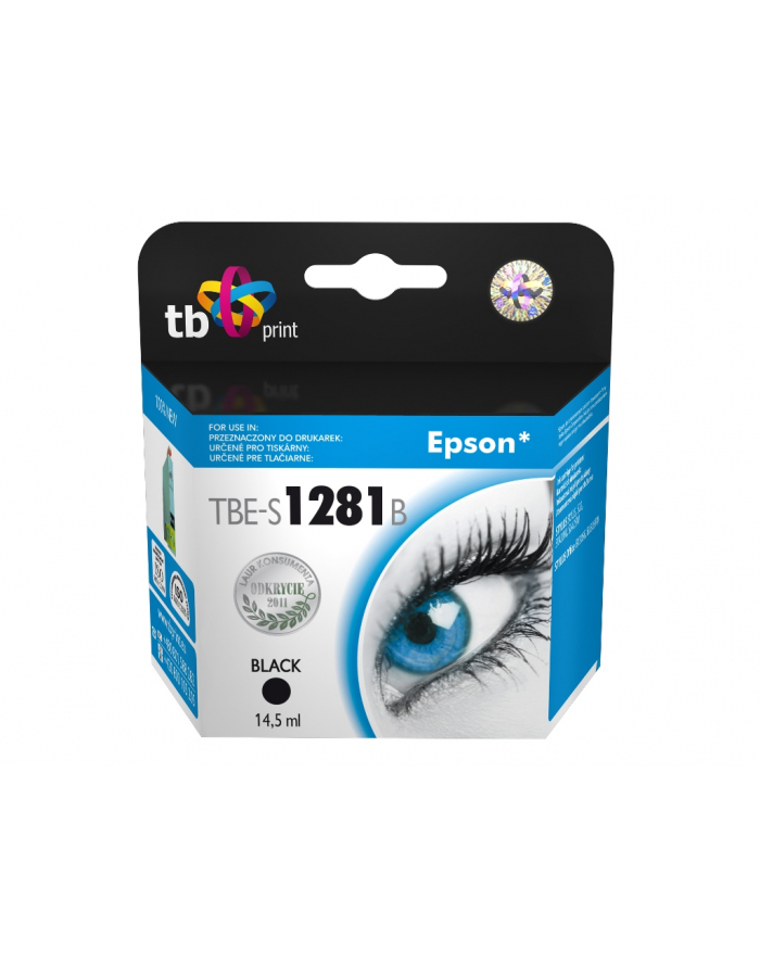 Tusz do Epson S22/SX125 Black TBE-S1281B główny