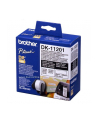 Etykiety BROTHER QL500 29x90 400 szt DK11201 - nr 2