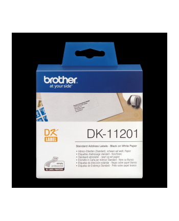 Etykiety BROTHER QL500 29x90 400 szt DK11201 nr 2