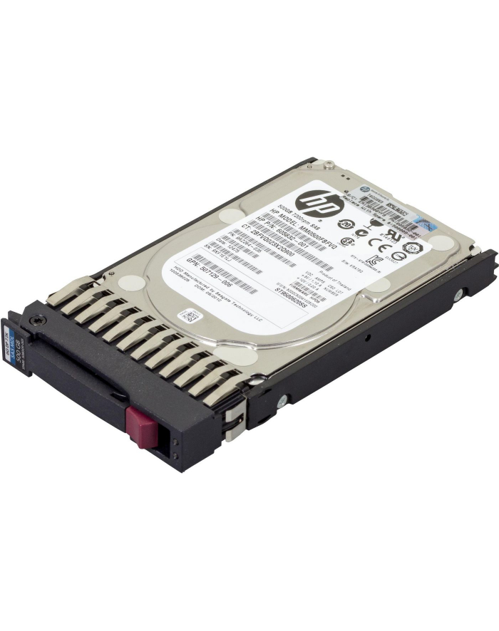 !DYSK TWARDY 500GB 6GB SAS 7.2K 2,5 HP 507610-B21 główny