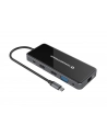 Conceptronic USB-C 2xHDMI,GbE,PD,2xUSB3.0,SD0.25 gr (DONN15G) - nr 26