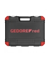 Gedore Zestaw Kluczy Nasadowych 232 el. Napęd 1/2 1/4″ Adapter Narzędzia Grzechotka Nasadki Do Bitów Czerwony R46003232 - nr 12