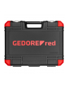 Gedore Zestaw Kluczy Nasadowych 232 el. Napęd 1/2 1/4″ Adapter Narzędzia Grzechotka Nasadki Do Bitów Czerwony R46003232 - nr 12