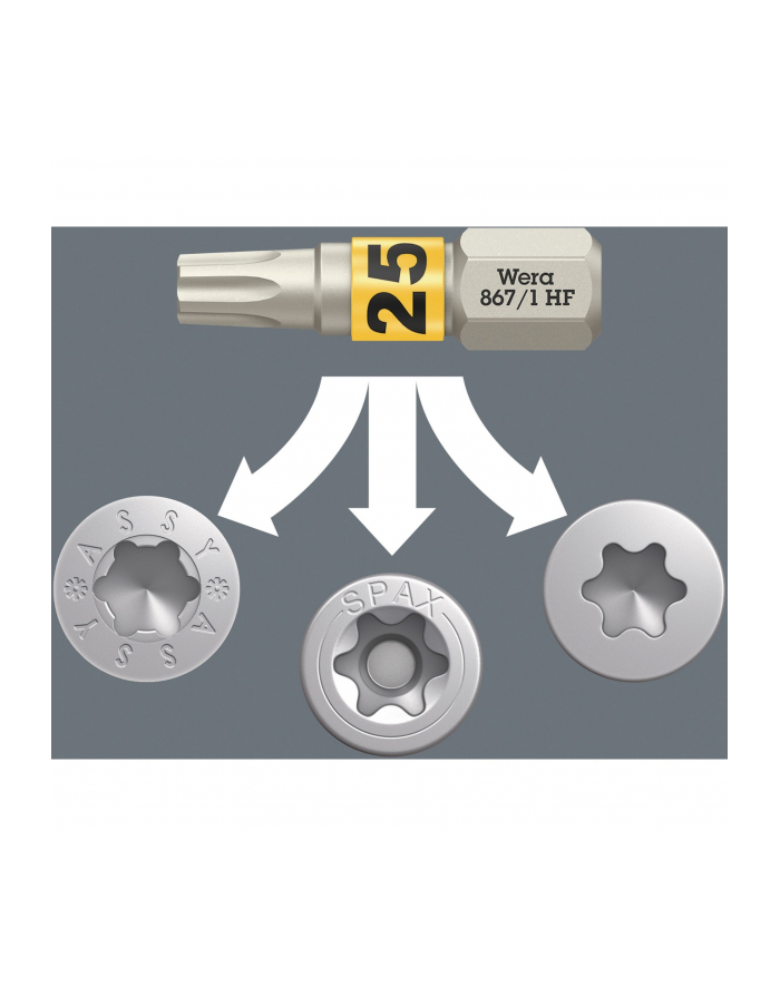 Wera Zestaw Bit-Check 12 Wood Tx Hf . 5057435001 główny