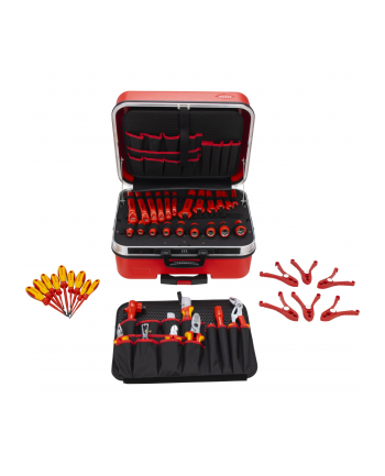 Knipex Walizka Narzędziowa Big Twin Move Red Dla Elektryków 989915