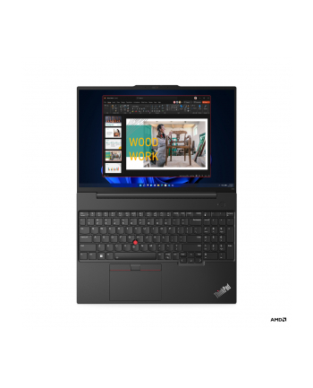 lenovo Laptop ThinkPad E16 G1 21JT000BPB W11Pro 7530U/16GB/512GB/AMD Radeon/16.0 WUXGA/Graphite Black/1YR Premier Support + 3YRS OS