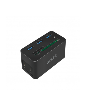 Logilink Usb 3.2 Gen 1 Docking Station Usb-C 10-Port Pd Mini Black (UA0370)