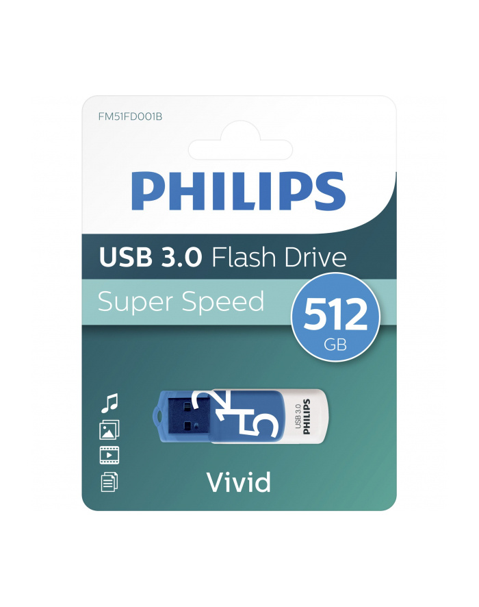 Philips 512 Gb Usb 3.0 (FM51FD001B00) główny