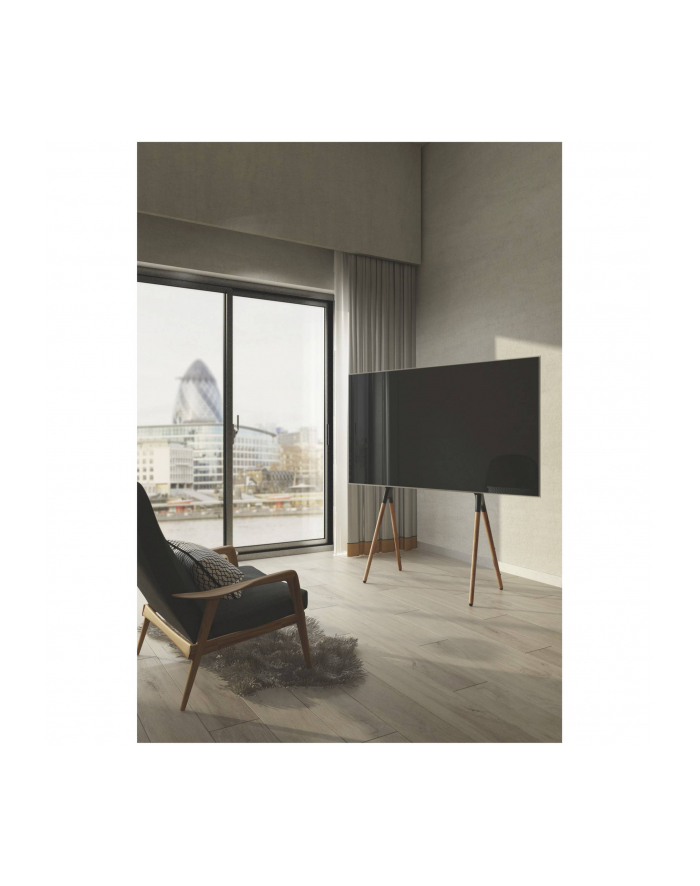 Reflecta Elegant 70W - Stand - For Flat Panel - Black Walnut główny